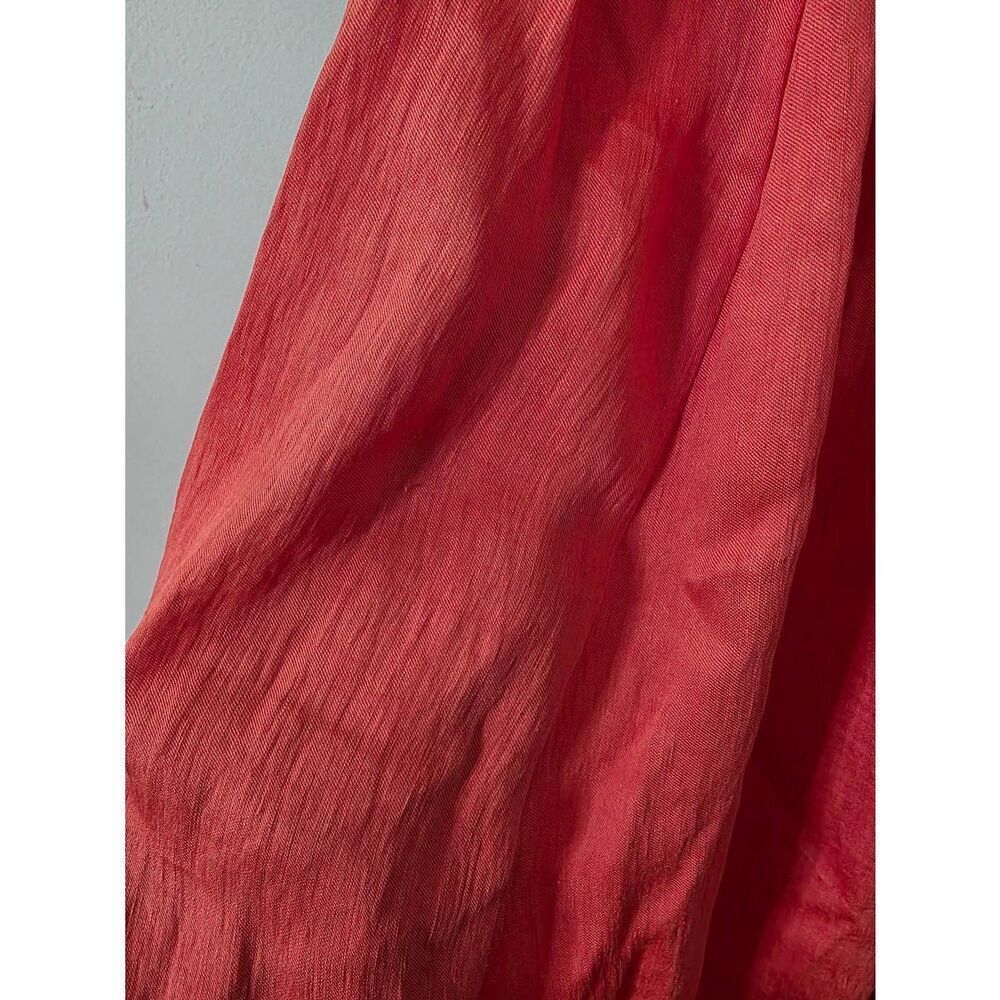 La Ligne Vibrant Orange Spaghetti-Strap Maxi Dress - Picture 6 of 12